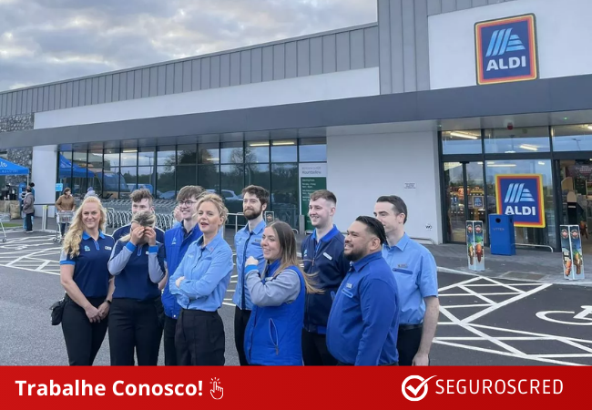 Vagas de empregos na Aldi gera mais oportunidades